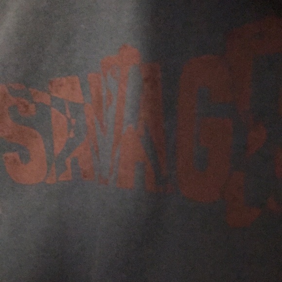 Savage x Fenty Hooded Robe Med/Large Sweatshirt Material Hunter Green w Pockets - Picture 16 of 16